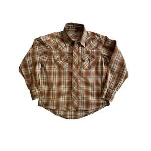 Vintage Kid's Wrangler Western Pearl Snap